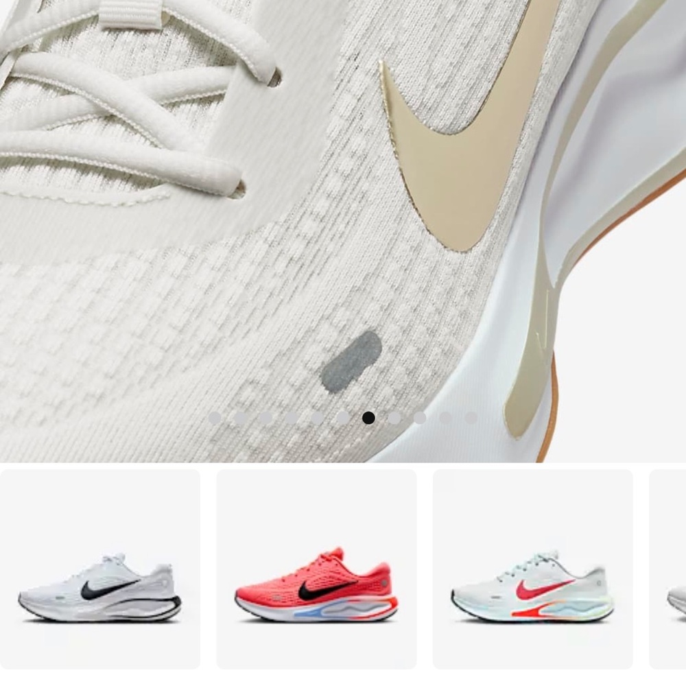 Nike Journey Road Runner Sneaker 9.5 Phantom/Neutral Olive Sail
